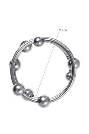 Большое металлическое кольцо под головку пениса